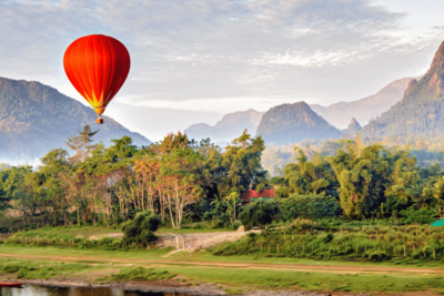 Ballonfahrt Vang Vieng Ballonfahrt Vang Vieng